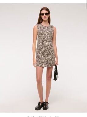 Abercrombie Mara High-Neck Vest Mini Dress